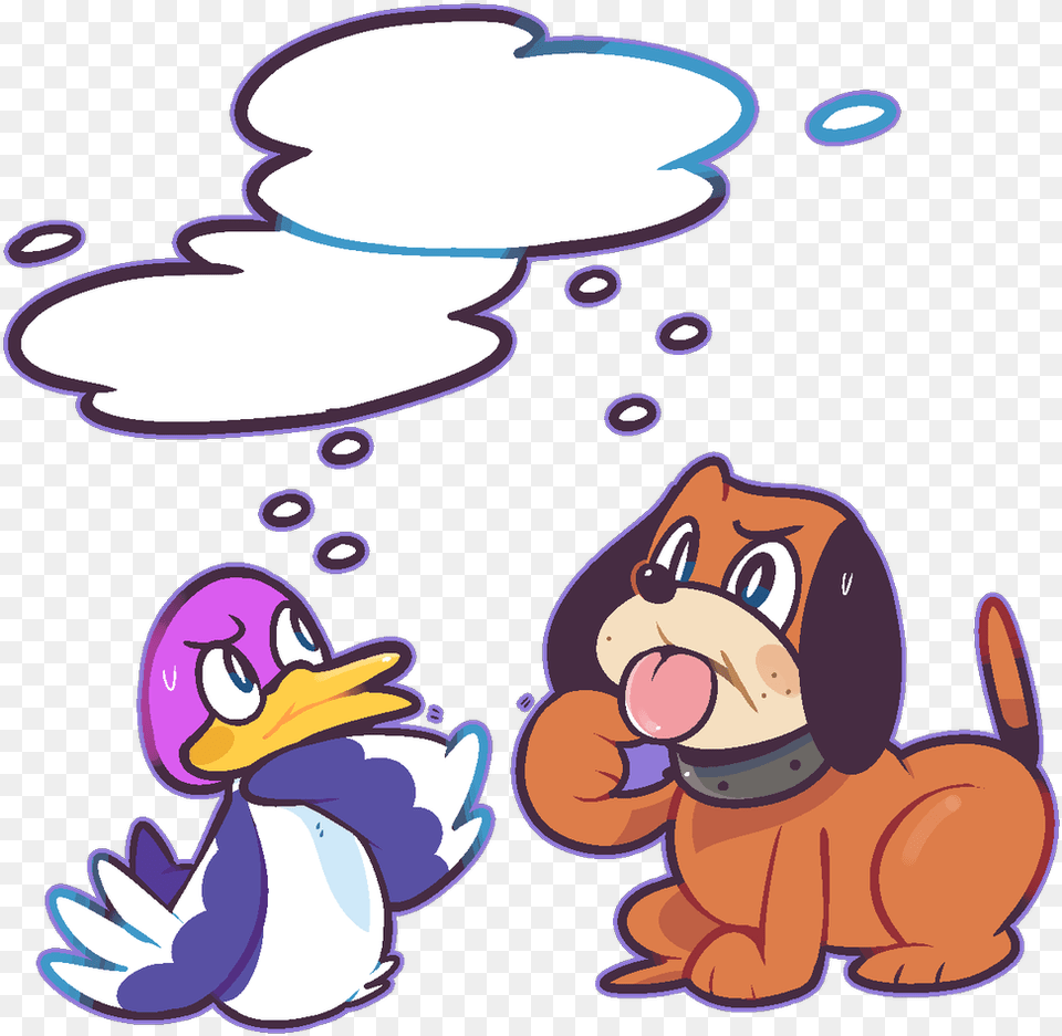 Duck Hunt, Cartoon, Animal, Bear, Mammal Free Png Download