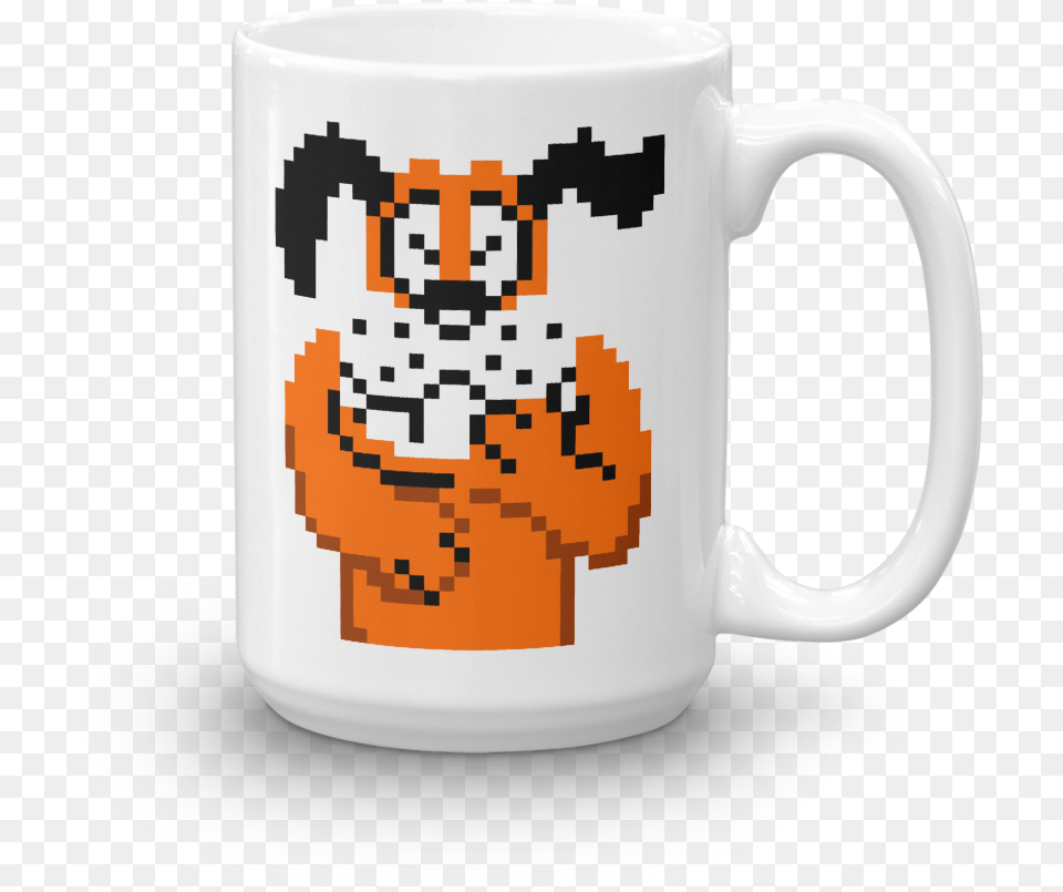 Duck Hunt Dog Pixel Art, Cup, Beverage, Coffee, Coffee Cup Free Transparent Png