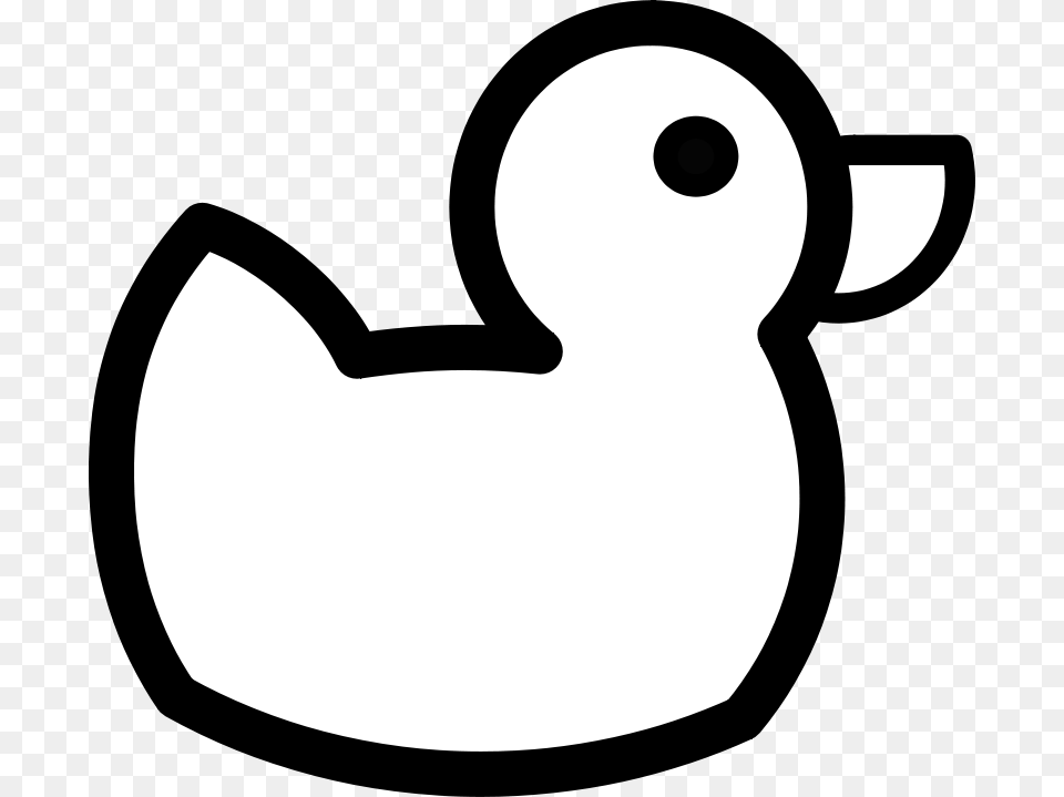 Duck Line Art Pitr Ducky Icon, Animal, Bird, Astronomy, Moon Free Transparent Png