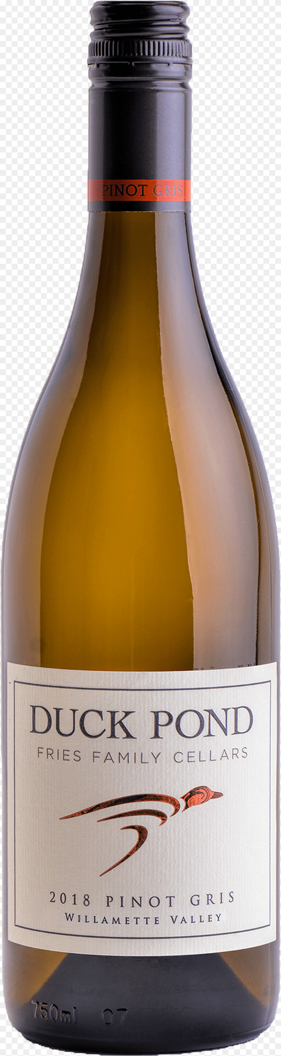 Duck Pond Chardonnay Wine Png Image