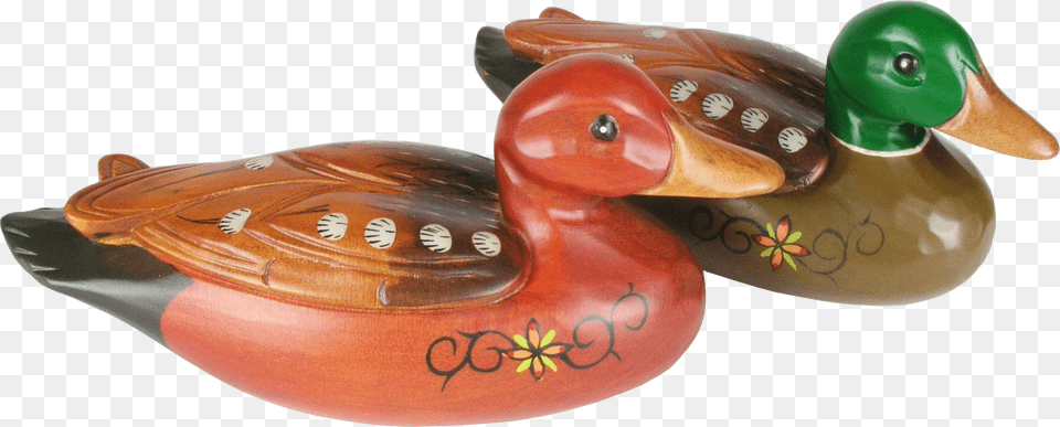 Duck Set 04 Korean Wooden Ducks, Animal, Anseriformes, Bird, Waterfowl Png