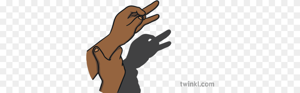 Duck Shadow Puppet Hands Shadows Light Dark Animals Ks1 Sign Language, Body Part, Finger, Hand, Person Free Png Download