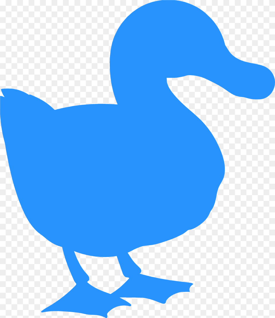 Duck Silhouette, Animal, Bird, Fish, Sea Life Png Image