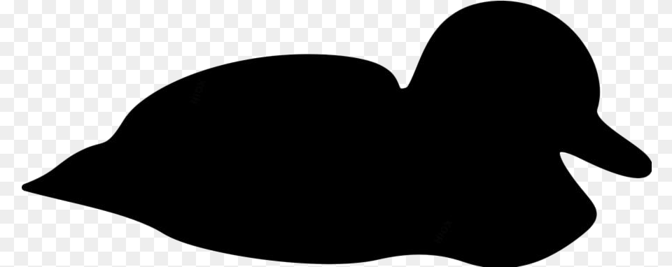 Duck Swimming Clip Art, Silhouette, Clothing, Hat, Appliance Png Image