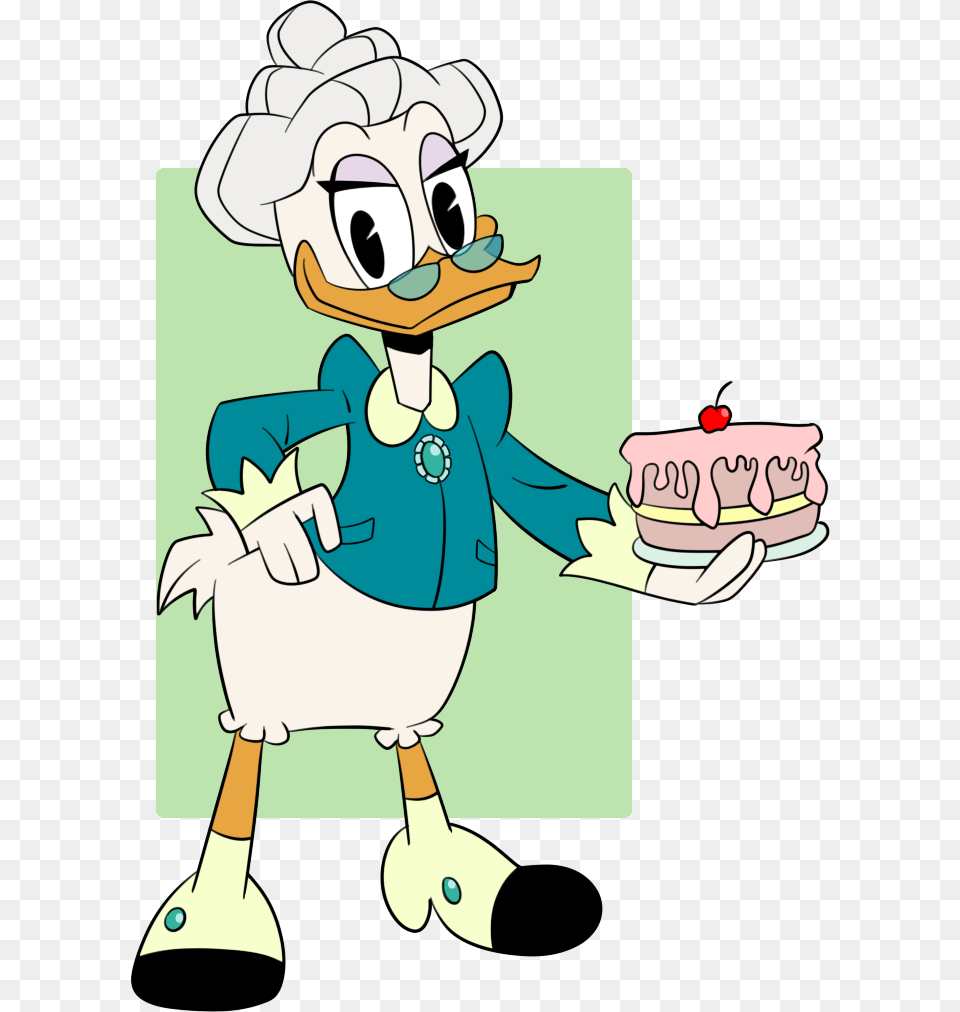 Duck Tales Grandma Duck, Cartoon, Baby, Person, Dynamite Png Image
