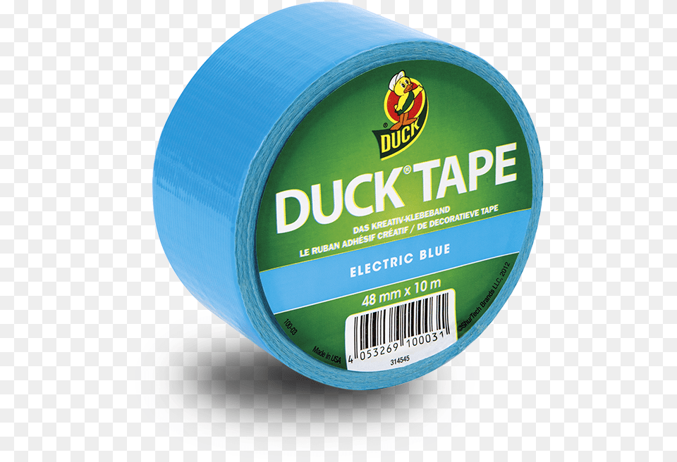 Duck Tape Electric Blue Duct Tape, Disk Free Png Download