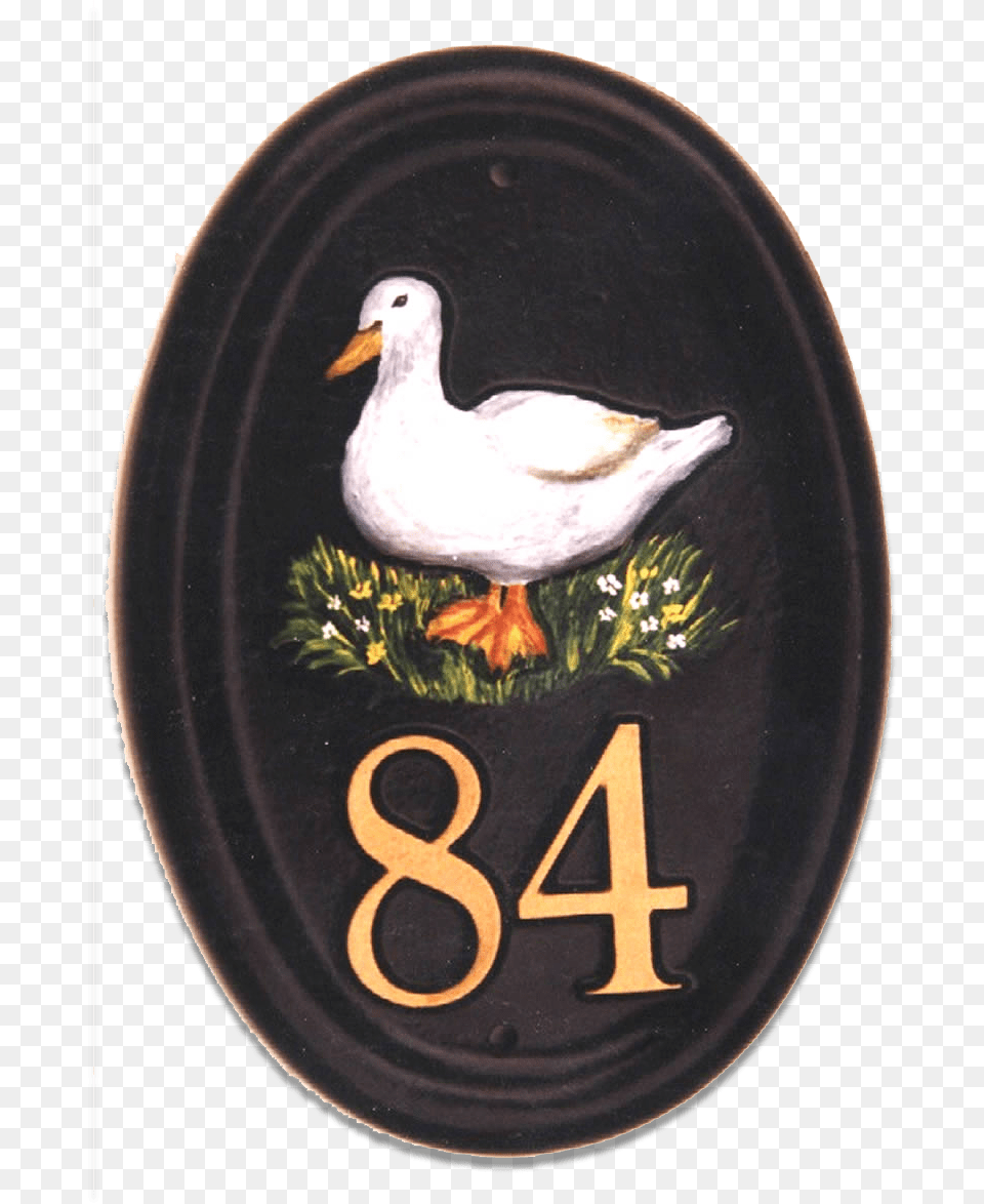 Duck White House Sign Great Black Backed Gull, Animal, Bird, Symbol, Number Png