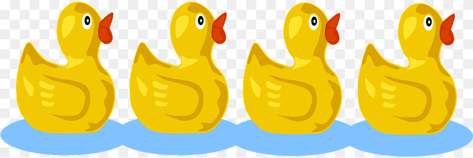 Duckling Clipart Duck Beak Duck Line Clip Art, Animal, Bird, Chicken, Fowl Free Png Download