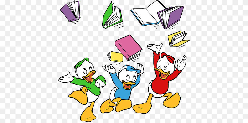 Ducktales Clip Art Disney Clip Art Galore, Book, Publication, Person, Reading Free Transparent Png