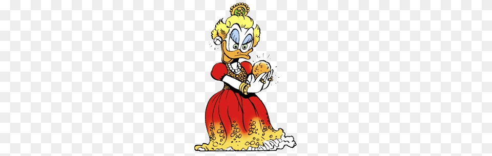 Ducktales Glittering Goldie, Baby, Person, Book, Comics Png Image