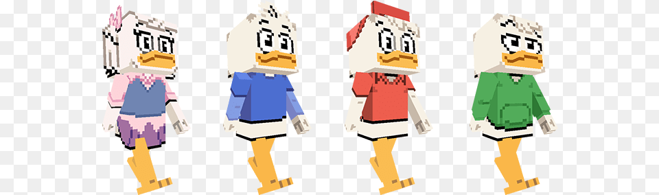 Ducktales Minecraft Skin Pack, Clothing, Shorts, Person, Bag Free Transparent Png