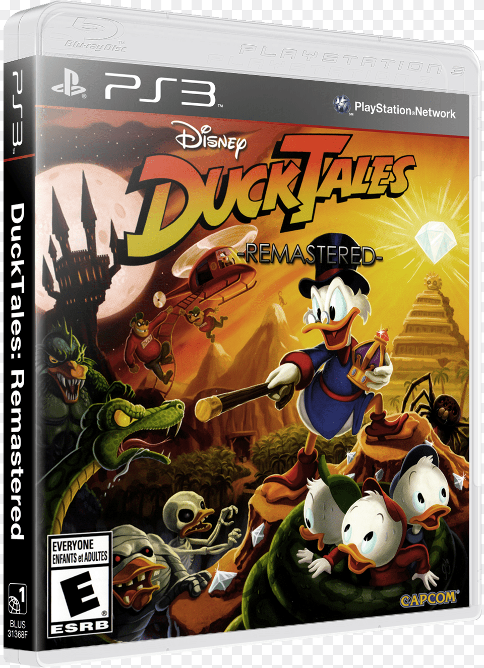 Ducktales Remastered Box 3d Ducktales Remastered Ps3 Playstation, Book, Comics, Publication, Baby Free Png Download