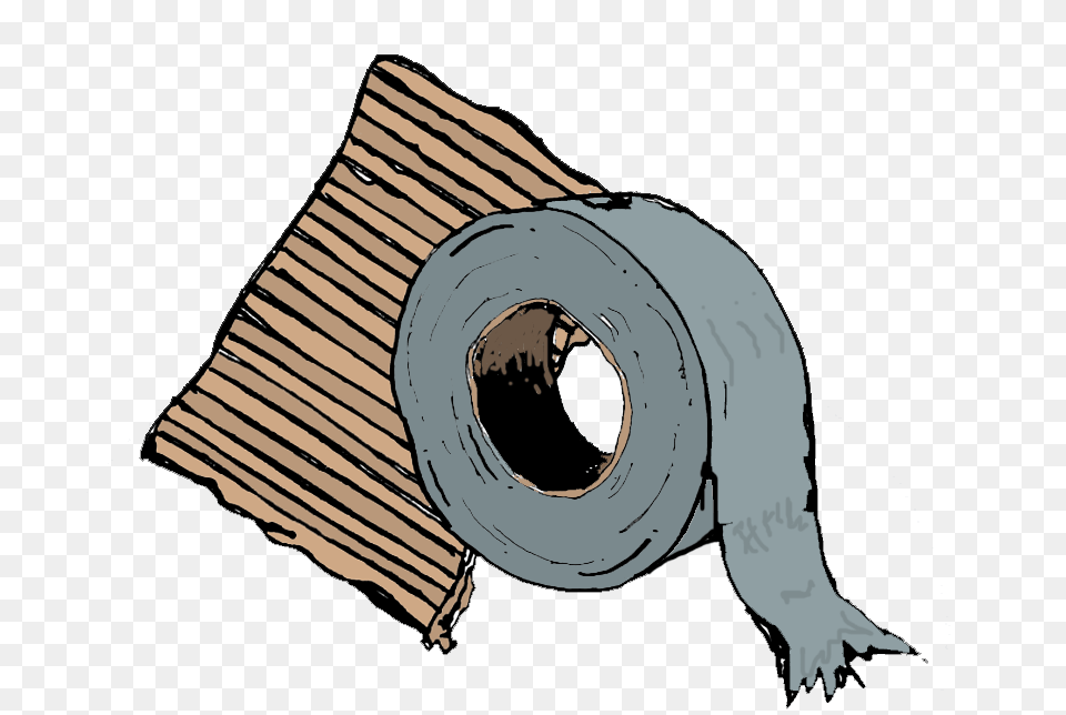 Duct Tape And Cardboard, Paper, Animal, Fish, Sea Life Png Image