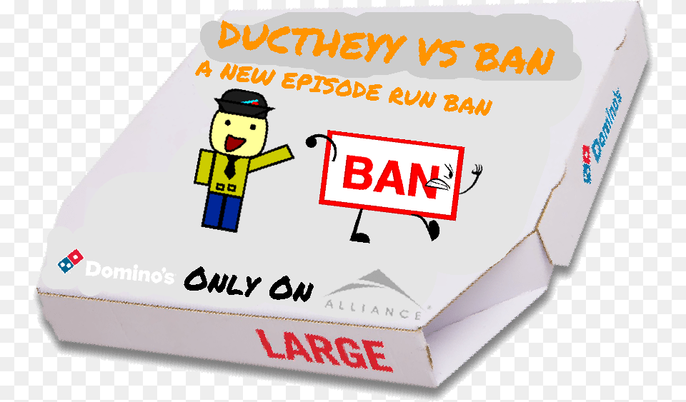 Ductheyy Vs Ban Dominos Pizza Box Ali Keystone State Of Mind, Cardboard, Carton, Baby, Person Free Transparent Png