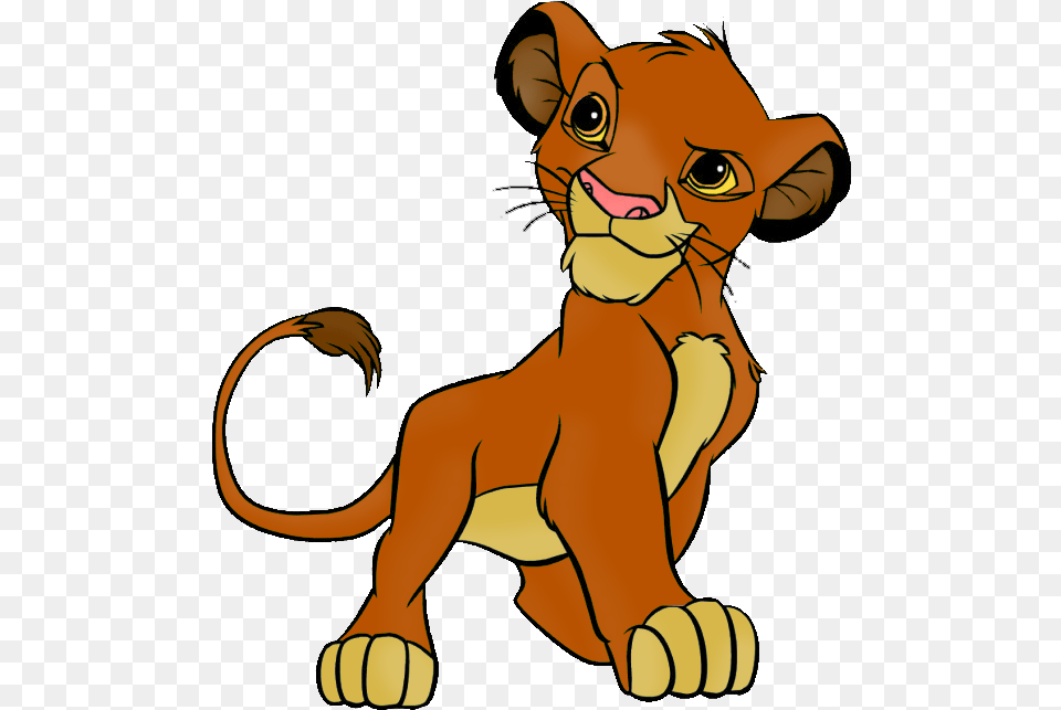 Duda Envenme Un Mp Simba Baby Lion King, Animal, Cartoon, Mammal, Wildlife Free Transparent Png