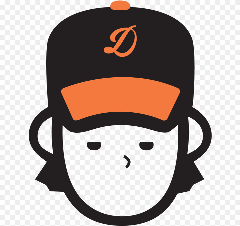 Dude Baseball Logo 01 Baseball Clipart Full Size Clipart Cartoon, Baseball Cap, Cap, Clothing, Hat Free Transparent Png
