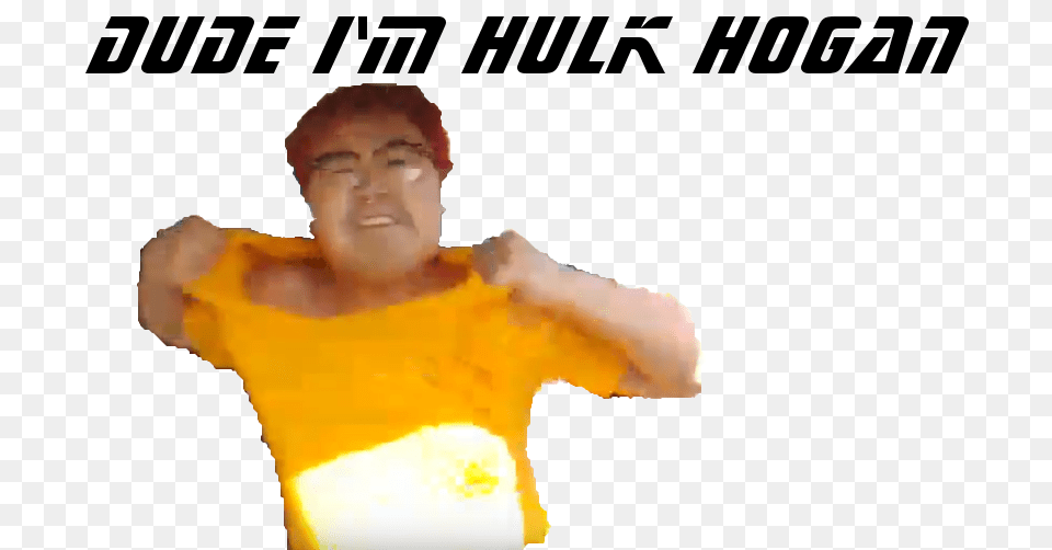Dude Im Hulk Hogan Asianandy, Adult, Person, Man, Male Png