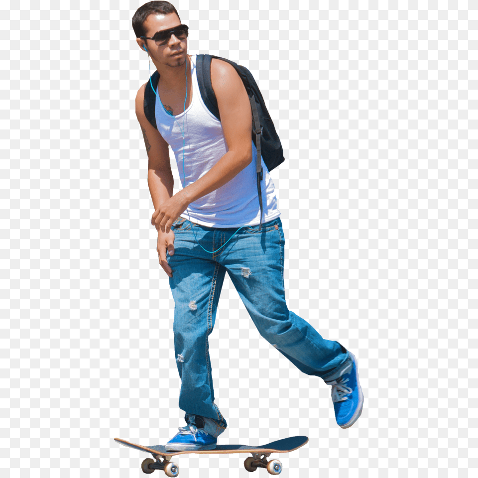 Dude On Skateboard, Clothing, Pants, Male, Adult Png