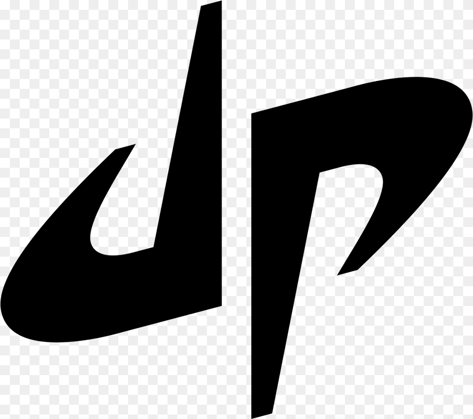 Dude Perfect Logo, Gray Png Image
