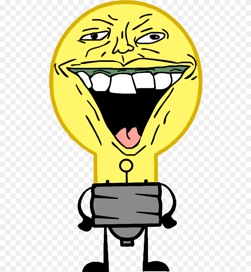 Dude Roblox Lightbulb Clipart Full Size Clipart Light Bulb From Inanimate Insanity, Person, Face, Head Png