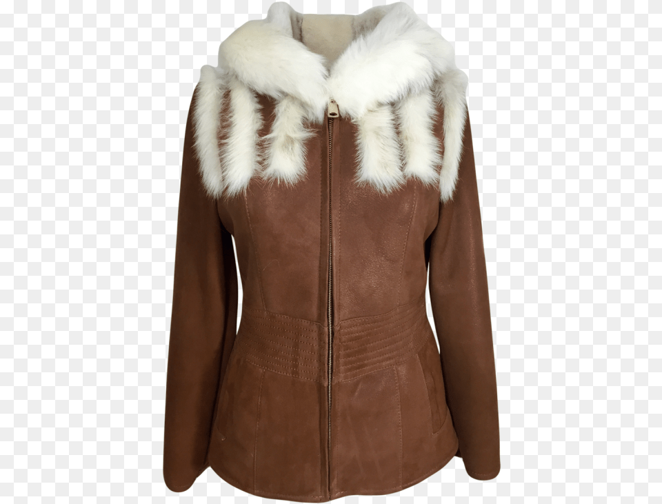 Dudex Fashion Ladies Womens Toscana Shearling Sheepskin Coat, Clothing, Jacket, Fur, Animal Free Png