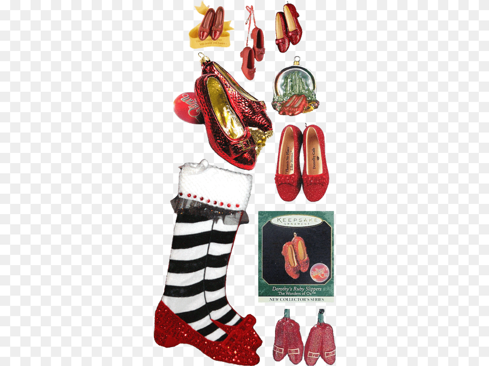 Due To Market Over Saturation Ruby Slipper Collectible Ruby Slippers 2009 Hallmark Ornament, Clothing, Footwear, Shoe, High Heel Free Png