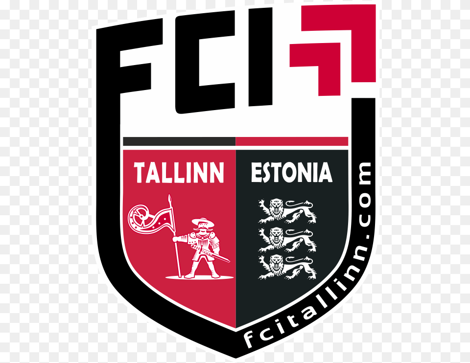 Due To Uefa Limitations Fc Infonet Will Use The Name Fci Tallinn, Logo, Baby, Person, Symbol Png Image