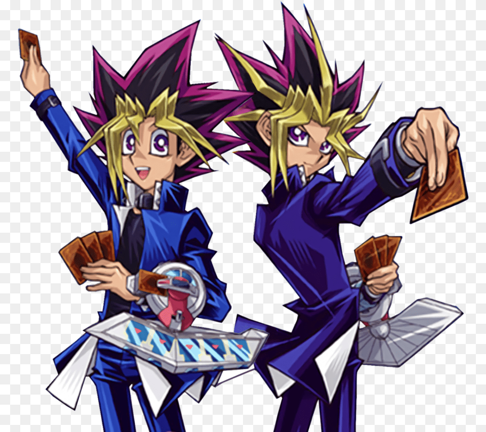 Duel Monsters Yugi Muto And Atem, Publication, Book, Comics, Adult Free Png