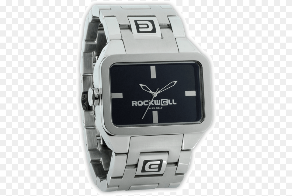 Duel Time Rockwell Time Unisex Dt102 Duel Time Stainless Steel, Arm, Body Part, Person, Wristwatch Free Transparent Png