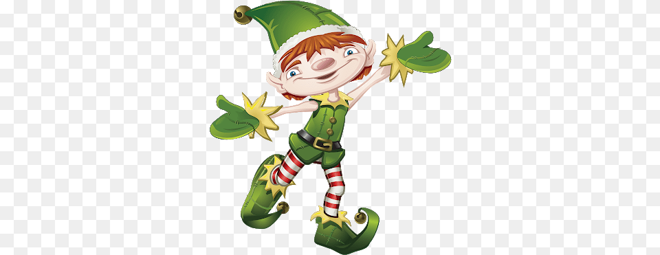 Duendes Navidad Rosavecina Net Imagenes Christmas Elf Dnd, Baby, Book, Comics, Person Png Image