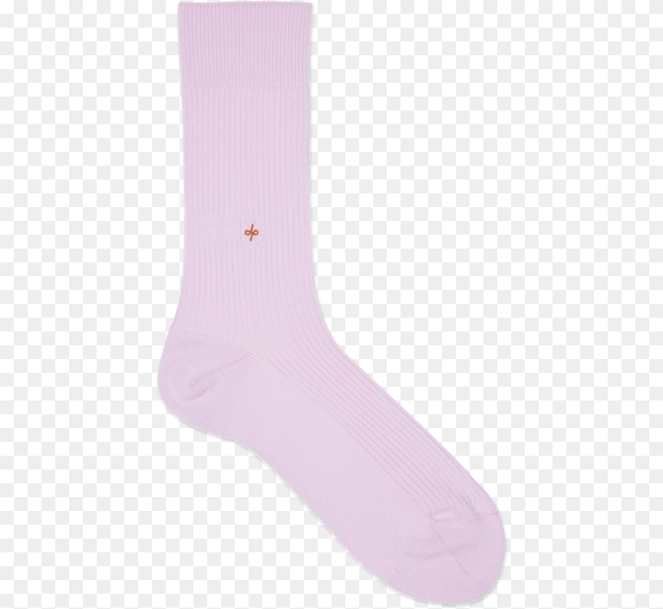 Dueple S Rose Milk Colored Left Sock Sock, Clothing, Hosiery Free Png