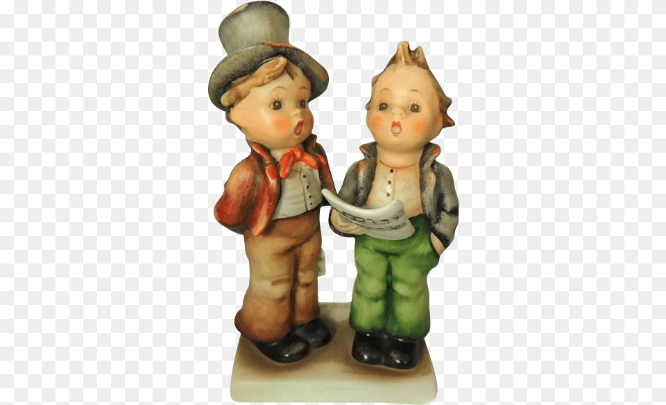 Duet Hummel Figurine, Baby, Person, Face, Head Free Png