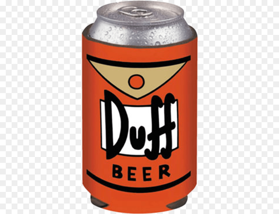 Duff Beer, Alcohol, Beverage, Tin, Can Free Png Download