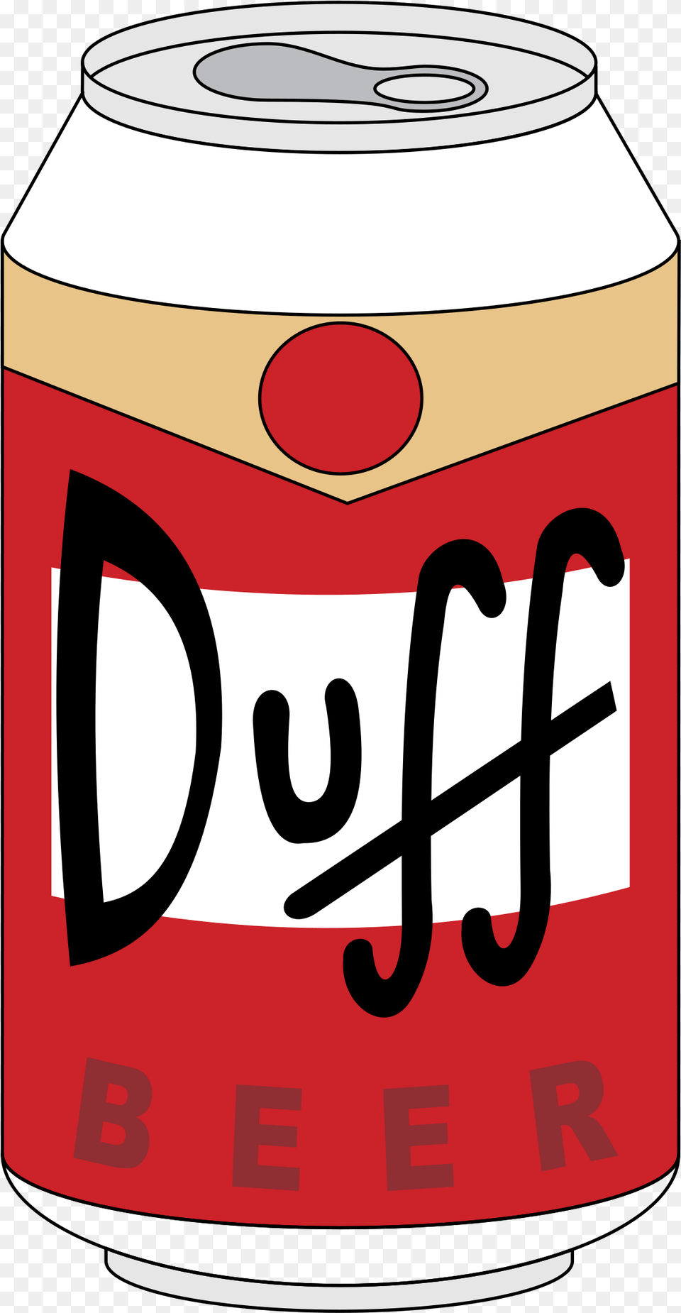 Duff Beer, Tin, Bottle, Shaker, Beverage Free Transparent Png