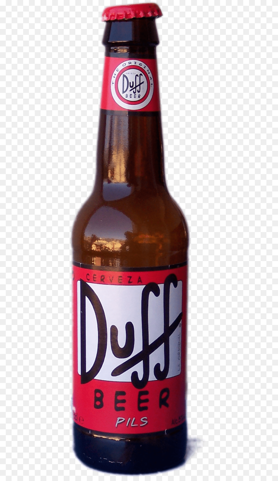 Duff Beer Bottle Duff Beer Bottle, Alcohol, Beer Bottle, Beverage, Liquor Png