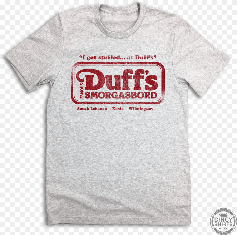 Duff S Smorgasboard Active Shirt, Clothing, T-shirt Png Image