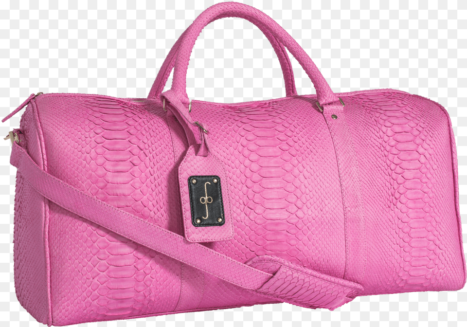 Duffel Bag Pink Python Handbag Pink Duffle Bag, Accessories, Purse Free Png