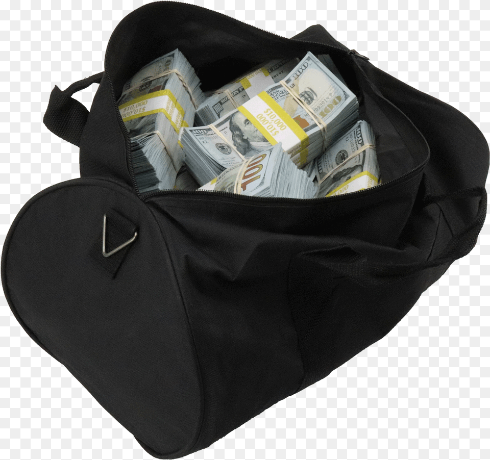 Duffle Bag Money, Accessories, Handbag, Person Png