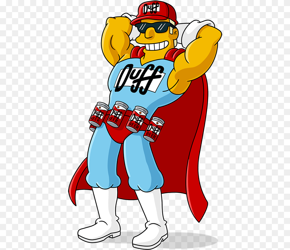 Duffman Duffman Simpsons, Baby, Person Free Transparent Png