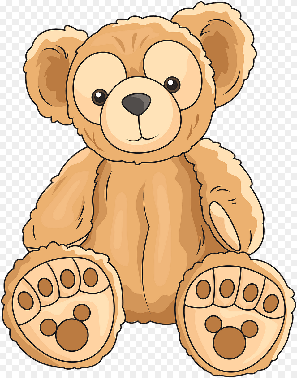 Duffy Bear Clipart, Teddy Bear, Toy, Baby, Person Png Image