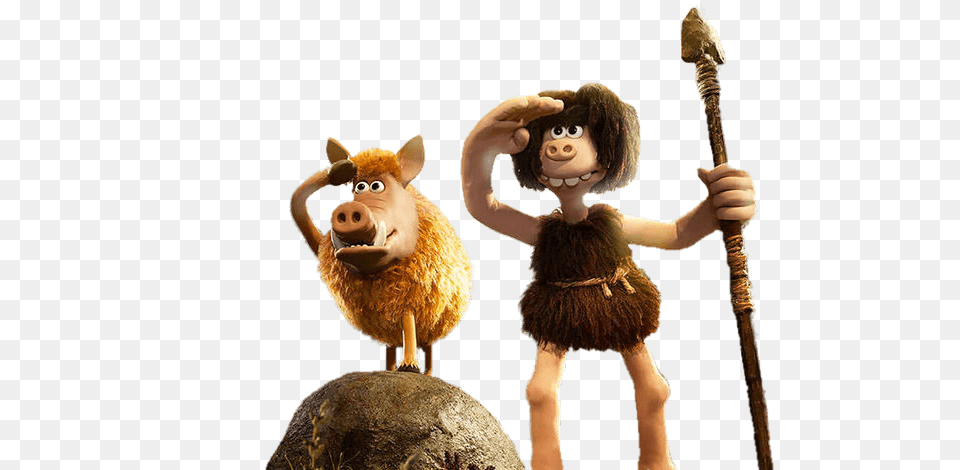 Dug And Hognob On The Lookout, Child, Female, Girl, Person Free Png Download