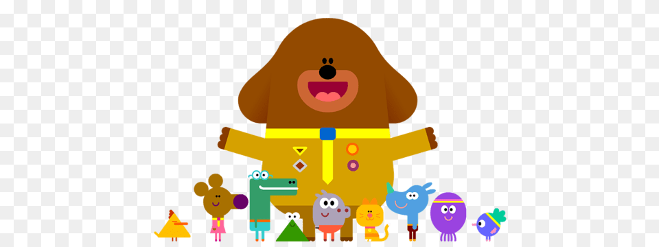 Duggee And Friends, Animal, Bear, Mammal, Wildlife Free Transparent Png