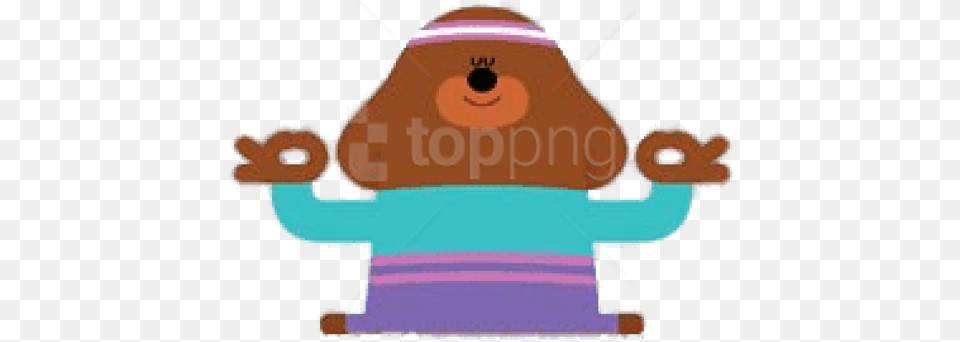 Duggee Doing Yoga Clipart Photo Hey Duggee, Animal, Mammal Free Transparent Png