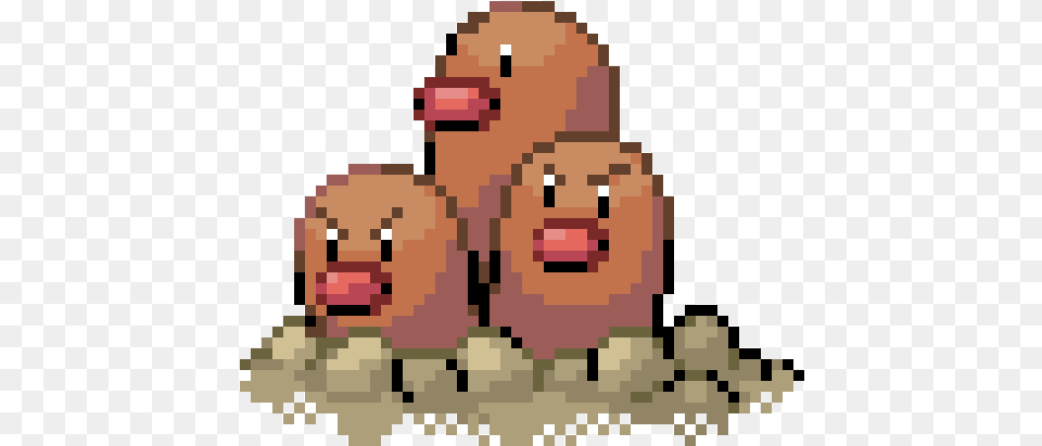 Dugtrio Pixel Art, Head, Person, Qr Code, Face Png Image