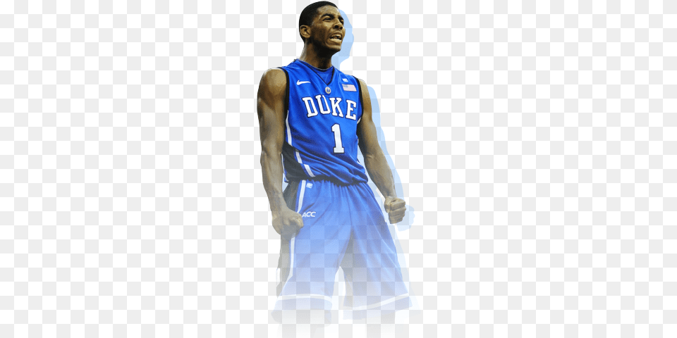 Duke Basketball Camp Graphic Transparent Stock Basketball Player, Shirt, Clothing, Person, People Free Png