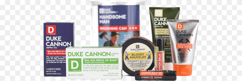 Duke Cannon Products, Bottle, Adult, Male, Man Png