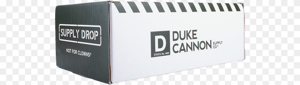 Duke Cannon Supply Drop Box, Cardboard, Carton, Package, Package Delivery Free Png Download