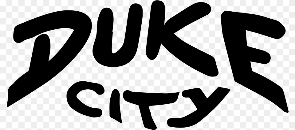 Duke City Logo, Gray Free Png Download