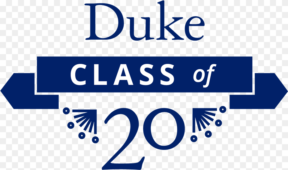Duke Class Of 2020 Logo Calligraphy, Text, Symbol, Number Free Png Download