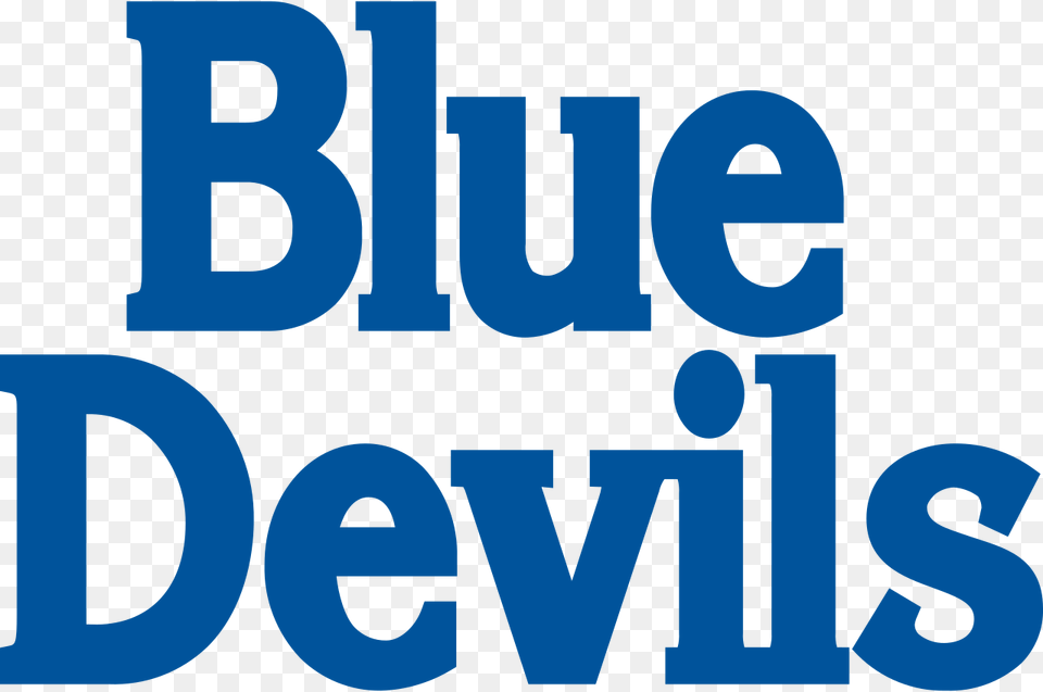 Duke Logo Blue Devils, Text Free Png Download
